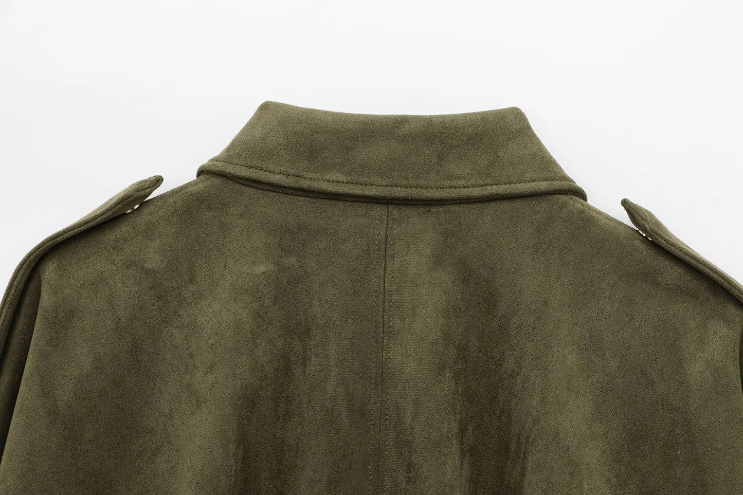 DIANA - Cappotto in pelle scamosciata DONNA