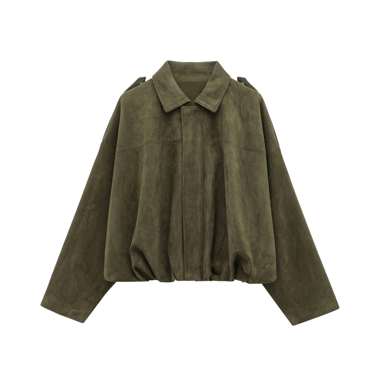 DIANA - Cappotto in pelle scamosciata DONNA